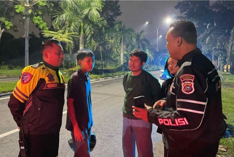 Terindikasi Balap Liar di Pekanbaru, 36 Unit Motor Diamankan Tadi Malam