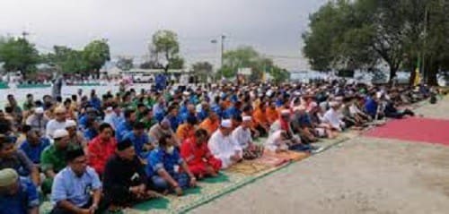 Seribuan Warga Hadiri Sholat Istisqo di RAPP