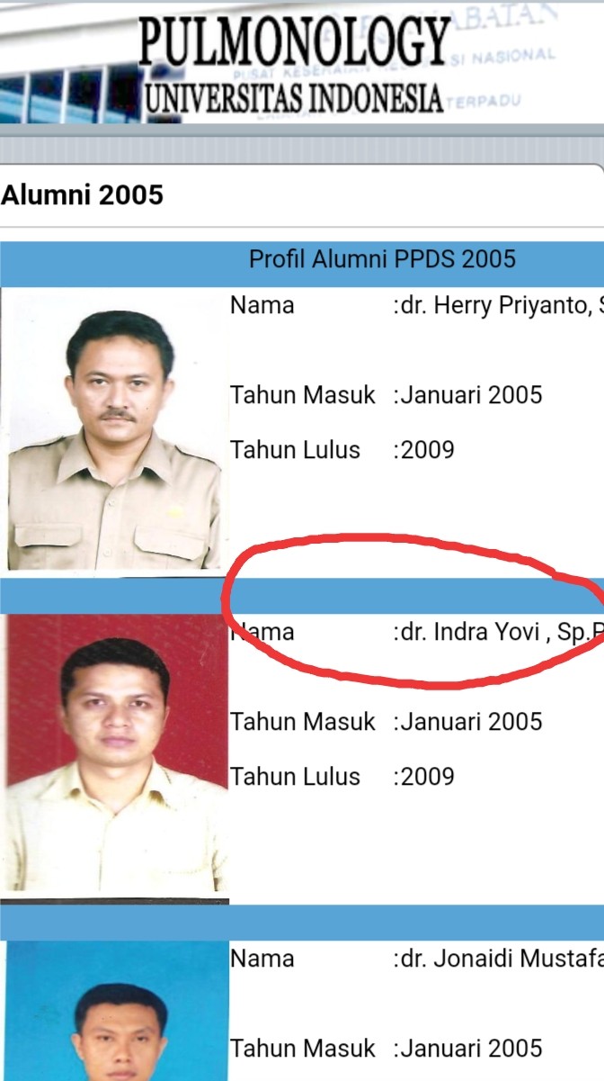 Dr Indra Yovi