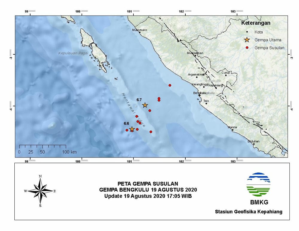 Gempa susulan