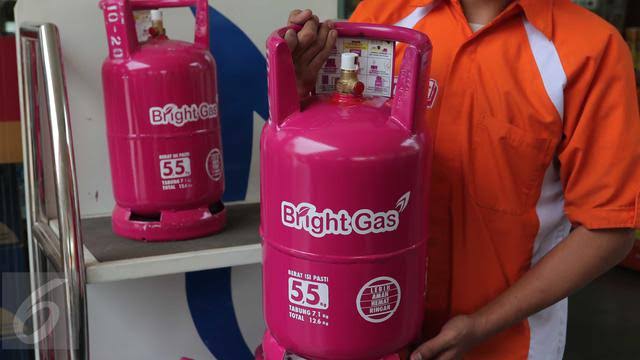 tukar gas elpiji 12 Kg ke Brght Gas gratis