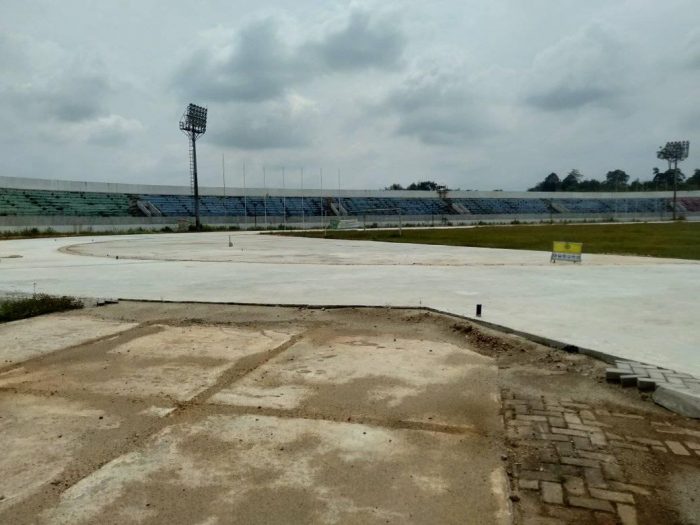 venue lintasan atletik