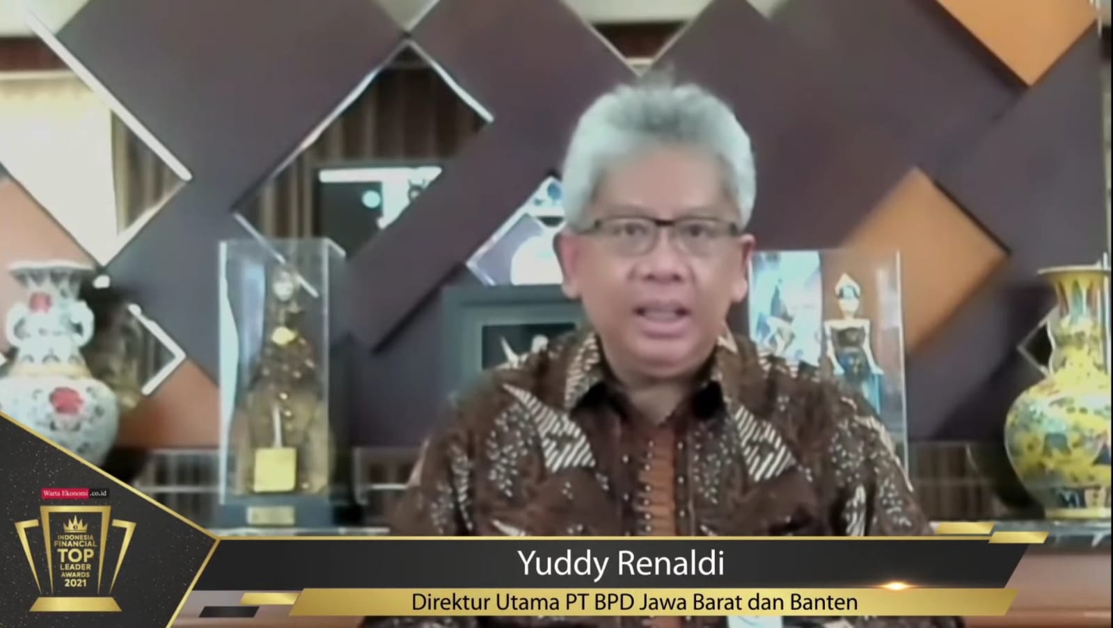 Direktur Utama bank bjb Yuddy Renaldi.