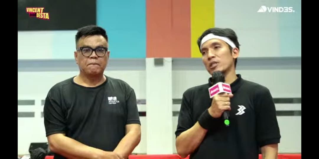 Desta dan CIng Abdel hanya berharap dualisme di pengurusan persatuan tenis meja Indonesia segera berakhir