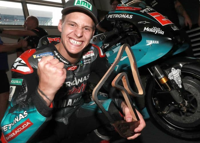 Fabio Quartararo mengaku terlalu banyak makan nasi di Mandalika