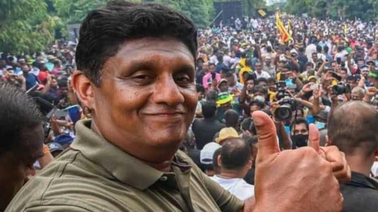 menggantikan presiden sri lanka