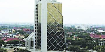 Menara Bank Riau Kepri Syariah 
Foto : Istimewa