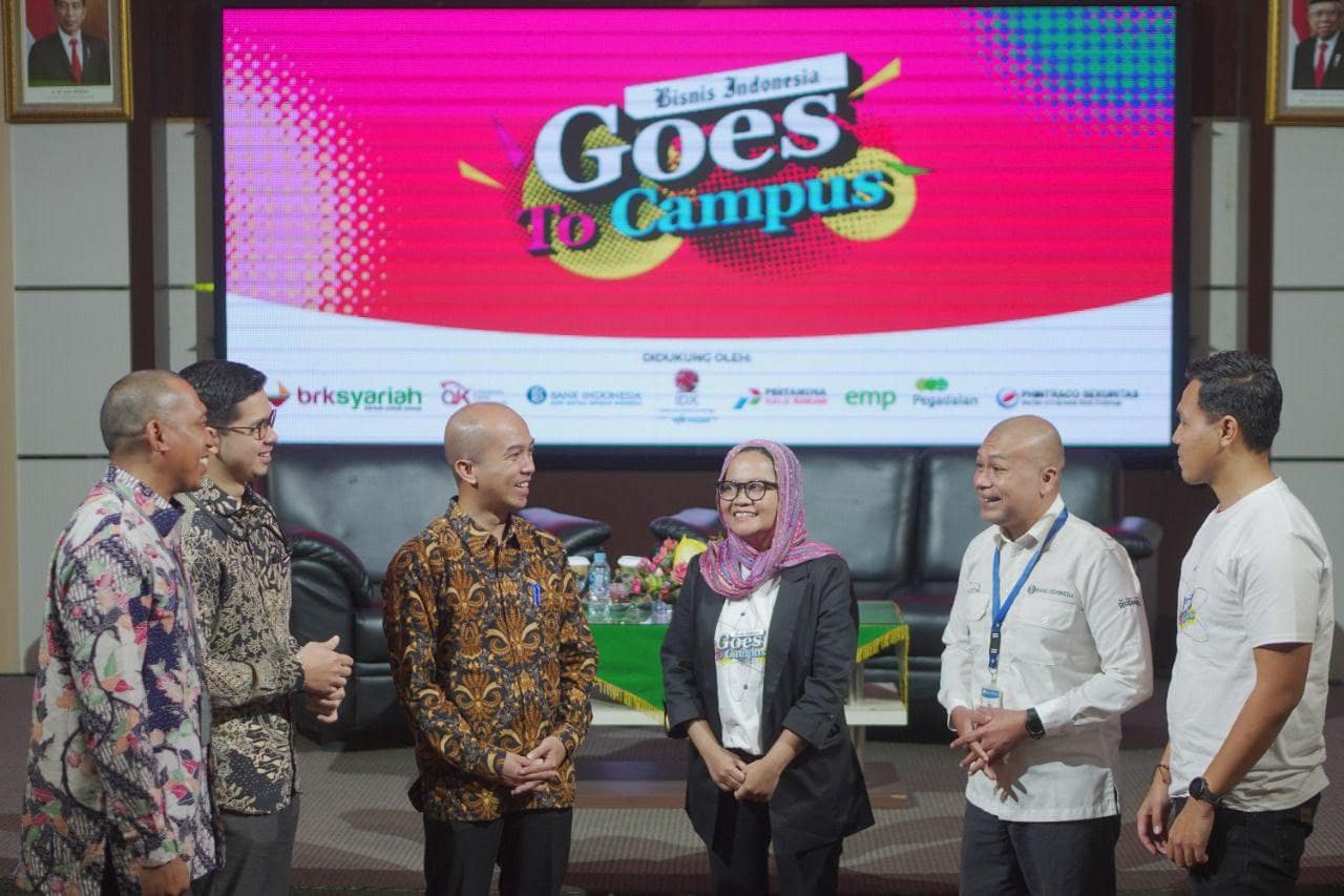 Bisnis Indonesia Goes to Campus di Pekanbaru, Dorong Inklusi Keuangan dan Literasi Digital