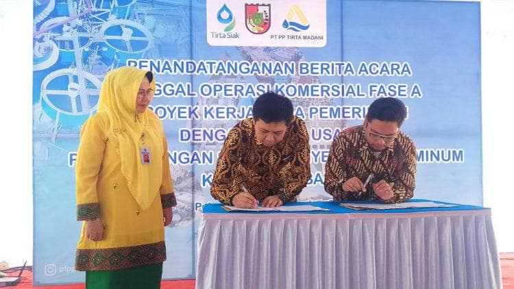 soft launching COD Proyek KPBU SPAM Pekanbaru