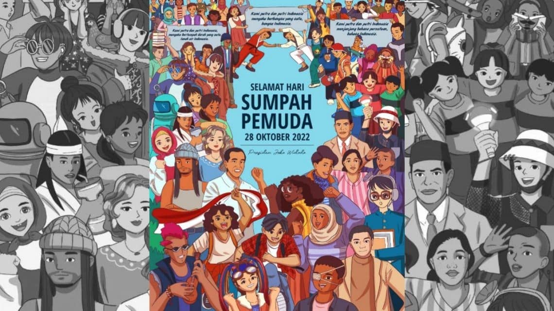 poster sumpah pemuda jokowi