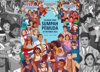 poster sumpah pemuda jokowi