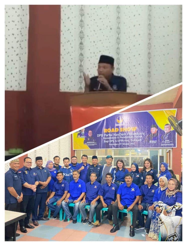 Roadshow DPD Nasdem Pekanbaru