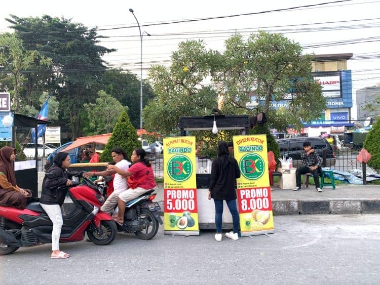 Pokat kocok durian kocok