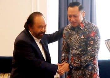 Pertemuan Surya Paloh dengan AHY