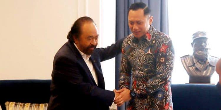 Pertemuan Surya Paloh dengan AHY