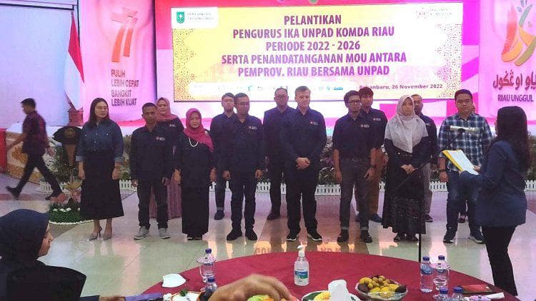 IKA Unpad Komda Riau Resmi Dilantik