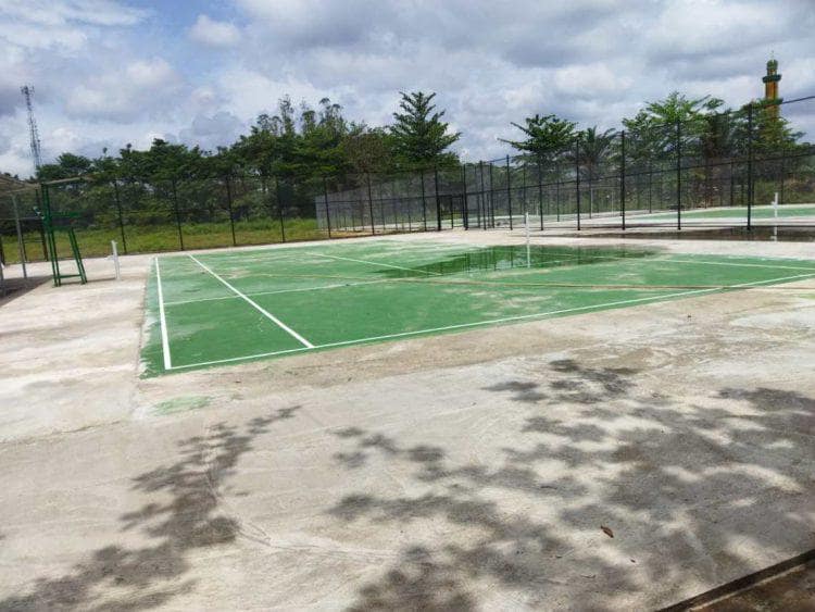 lapangan tenis porprov riau