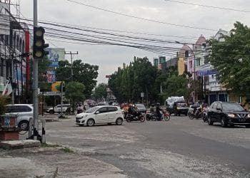 Lampu merah simpang a yani