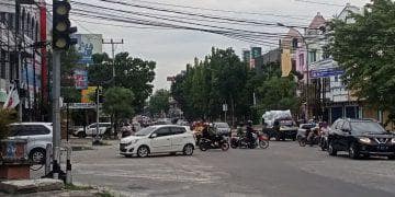 Lampu merah simpang a yani