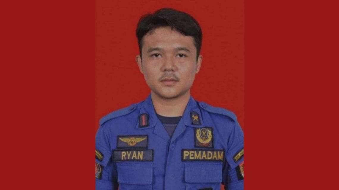 petugas damkar pekanbaru meninggal
