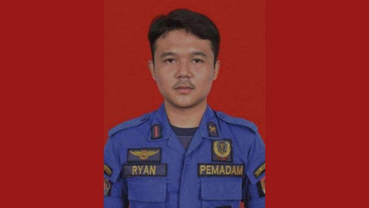 petugas damkar pekanbaru meninggal