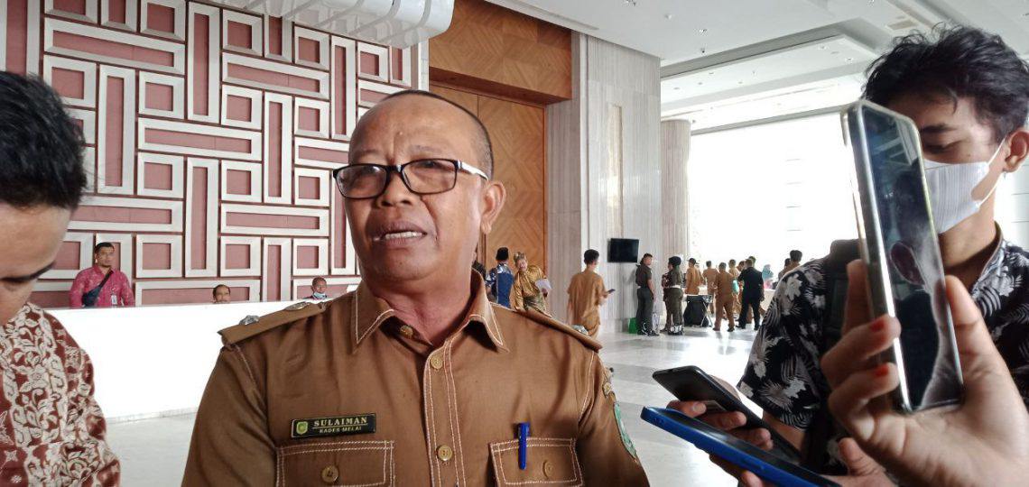 lahan persawahan rusak karena banjir