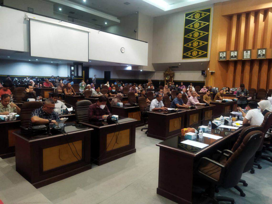 Rapat Komisi II DPRD Pekanbaru