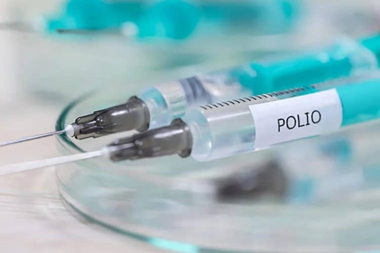 Data capaian vaksinasi polio di Riau