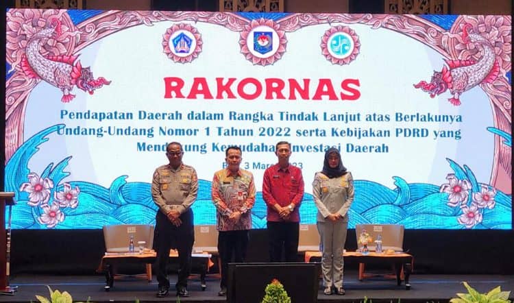 Jasa Raharja menjadi narasumber pada kegiatan Rakornas Dalam Rangka Optimalisasi Pajak Daerah dan Retribusi Daerah (PDRD) Serta Kemudahan 
Berusaha/Berinvestasi di Daerah Sesuai Amanat UU NO 1 Tahun 2022, yang 
diselenggarakan oleh Kementerian Dalam Negeri di Jakarta, Jumat (3/03/ 2023).