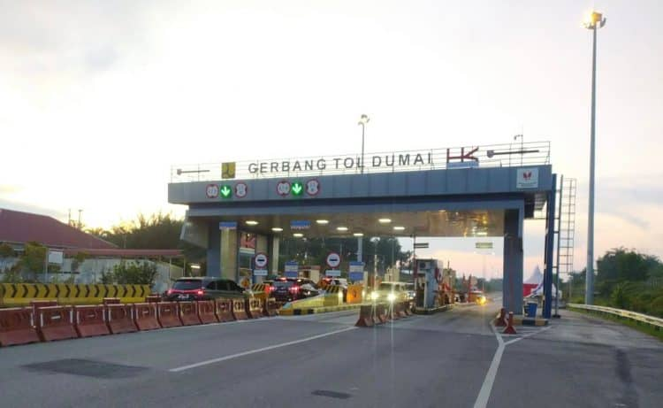 Berikut Data Jumlah Kendaraan Melintas di Tol Permai dan Pekanbaru - Bangkinang Hingga H + 2 Idul Fitri 2023