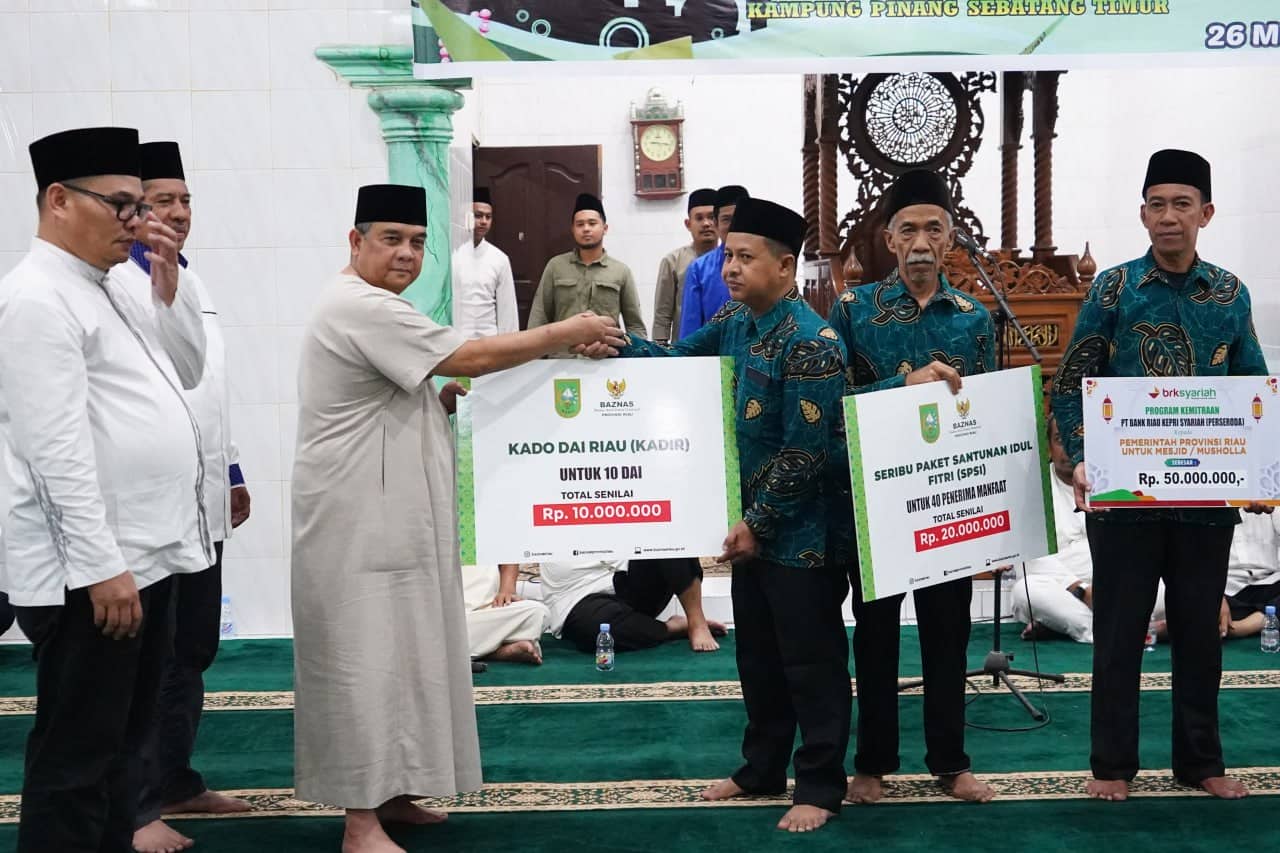 Begini Potret Safari Ramadhan Wagubri di Siak