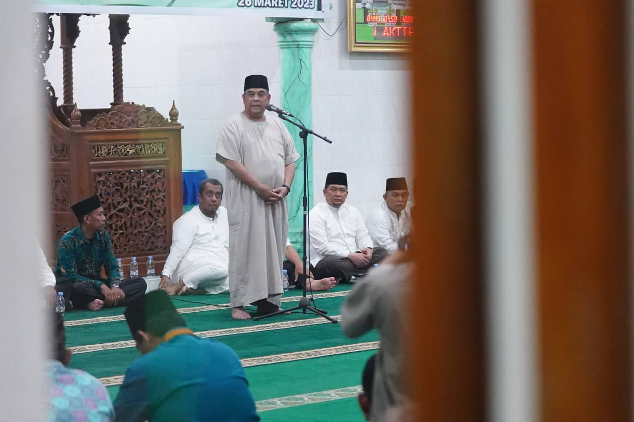 Begini Potret Safari Ramadhan Wagubri di Siak