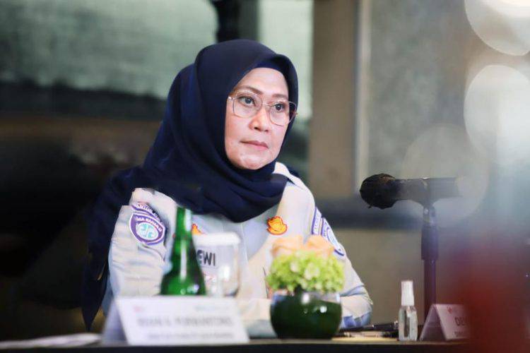 Direktur Operasional Jasa Raharja Dewi Aryani Suzana