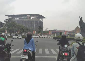 Pekanbaru berkabut