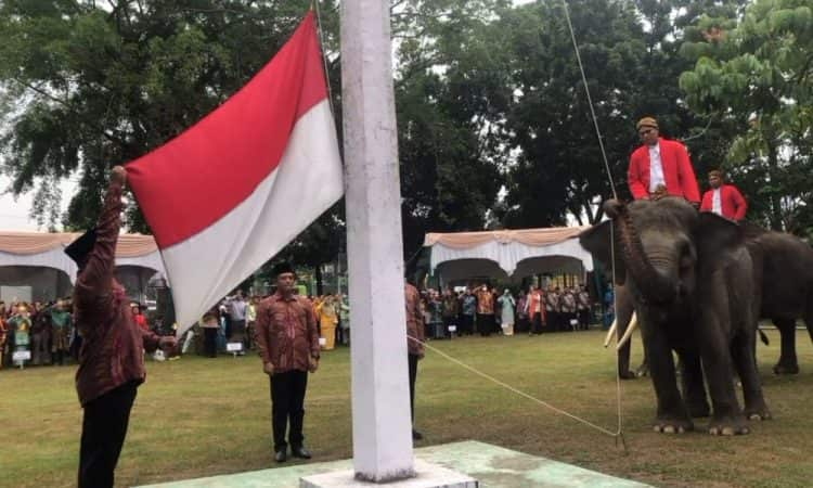 Gajah Pengibar Bendera