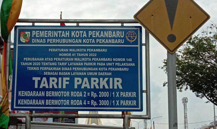 Parkir pekanbaru, Ranperda Pajak Daerah dan Retribusi Daerah Kota Pekanbaru