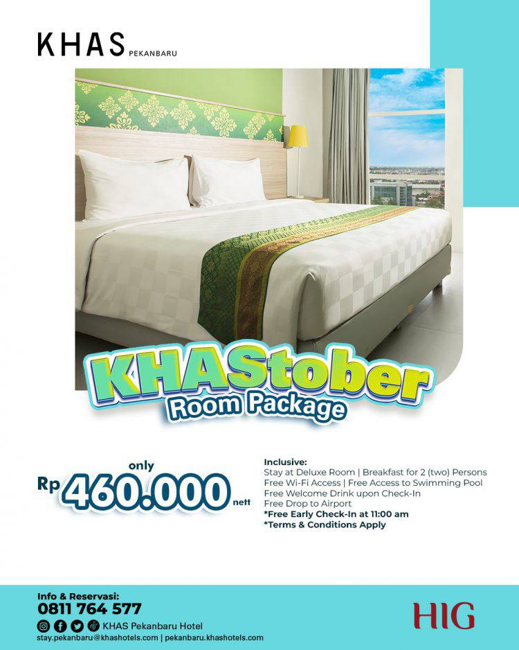 Promo di Bulan Oktober dari Khas Pekanbaru Hotel