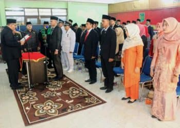 Bupati Lantik Pejabat Administrator dan Pejabat Pengawas Inhil