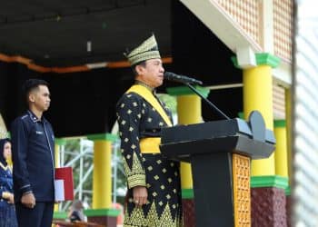 Bupati Inhil HM Wardan menjadi Inspektur Upacara Peringatan Sumpah Pemuda