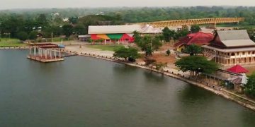 Keindahan Danau Raja Rengat