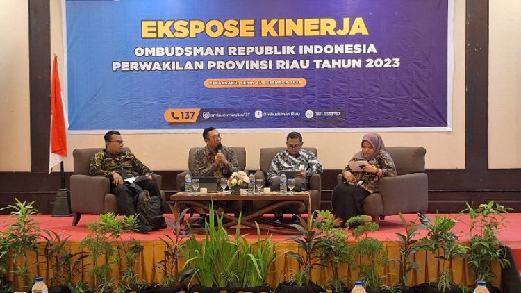 Sepanjang 2023, Ombudsman Riau Selesaikan 87% Laporan Masyarakat