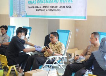 KHAS Pekanbaru Hotel Berbagi Kasih Lewat Donor Darah: '8 Tahun Cerita Tak Terlupakan'