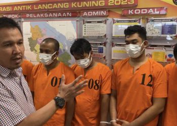 Ditresnarkoba Polda Riau Ringkus 9 Pengedar Narkoba di Tempat Hiburan Malam