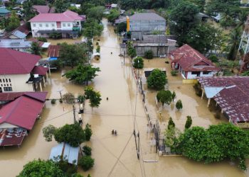 Banjir Riau, 6.447 Warga Terpaksa Mengungsi