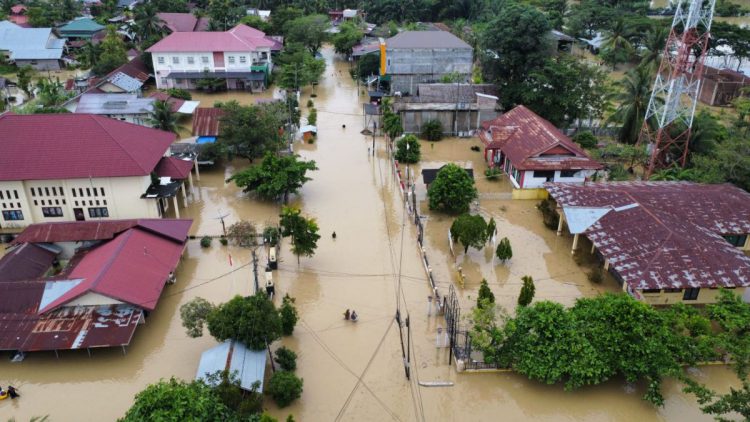 Banjir Riau, 6.447 Warga Terpaksa Mengungsi