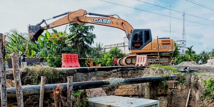 Kerusakan infrastruktur akibat banjir