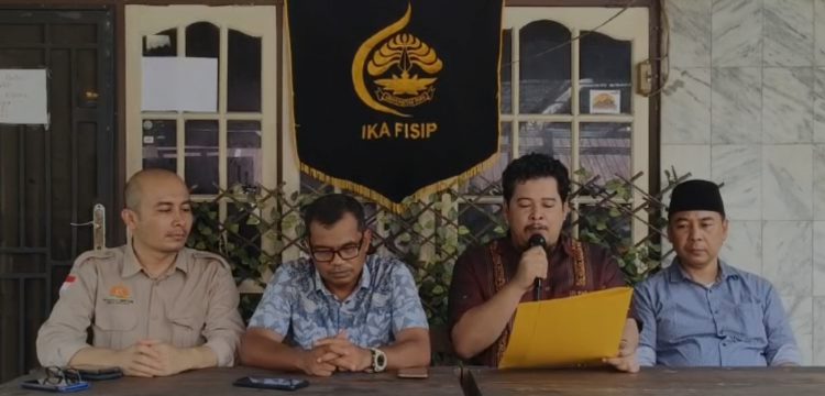 Darurat Keadilan Pemilu 2024, IKA FISIP UNRI Keluarkan 3 Petitium