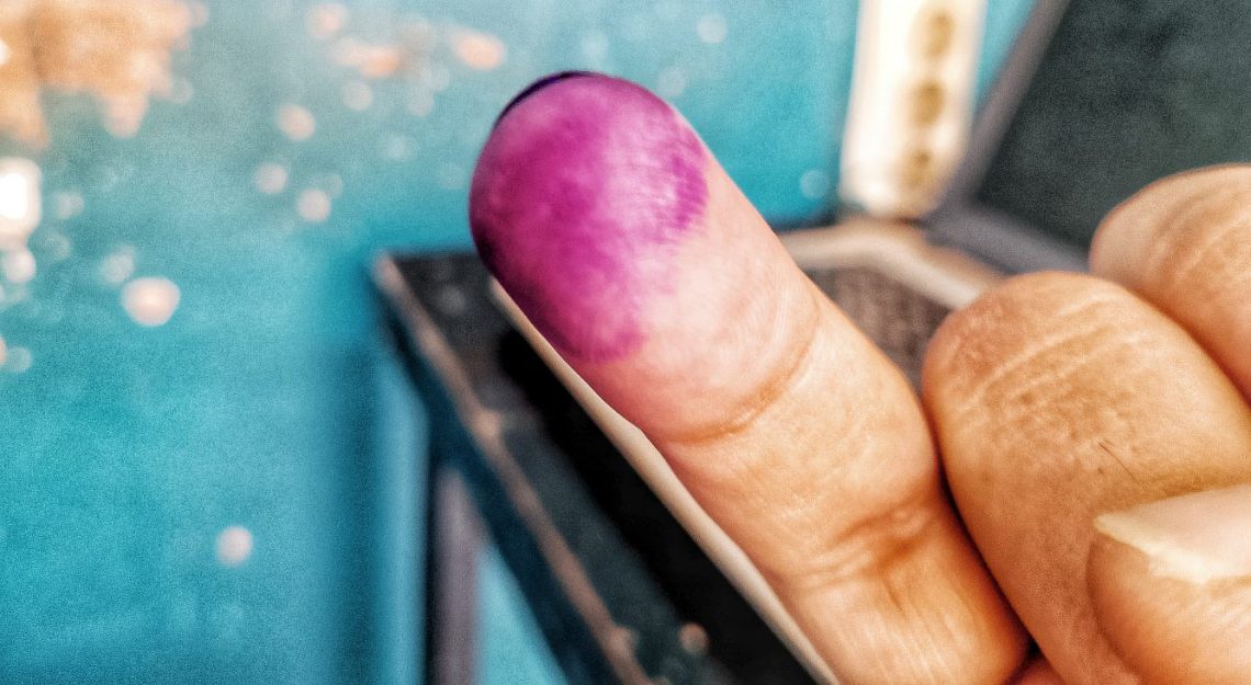 tinta pemilu aman untuk wudhu