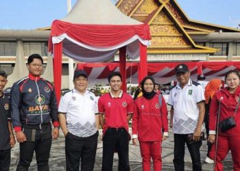 NPC Riau Targetkan Bawa Banyak Pulang Medali di Peparnas 2024