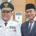 Pj Gubernur Riau SF Hariyanto bersama Wakil Ketua DPRD Provinsi Riau Hardianto